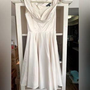 Candice Gwinn New Orleans ModCloth Sweetheart Ivory Tea Dress
